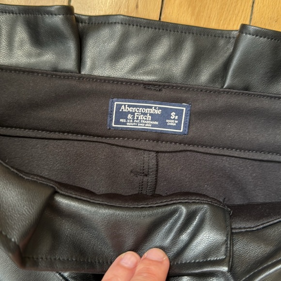 Abercrombie & Fitch Faux Leather Paper Bag - Picture 7 of 8